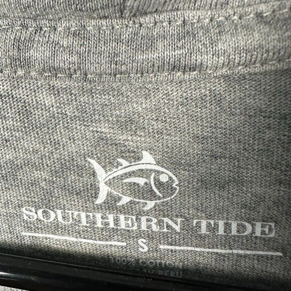 Southern Tide Womens Hoodie Sweatshirt Size Small Grey Kentucky - Picture 3 of 4